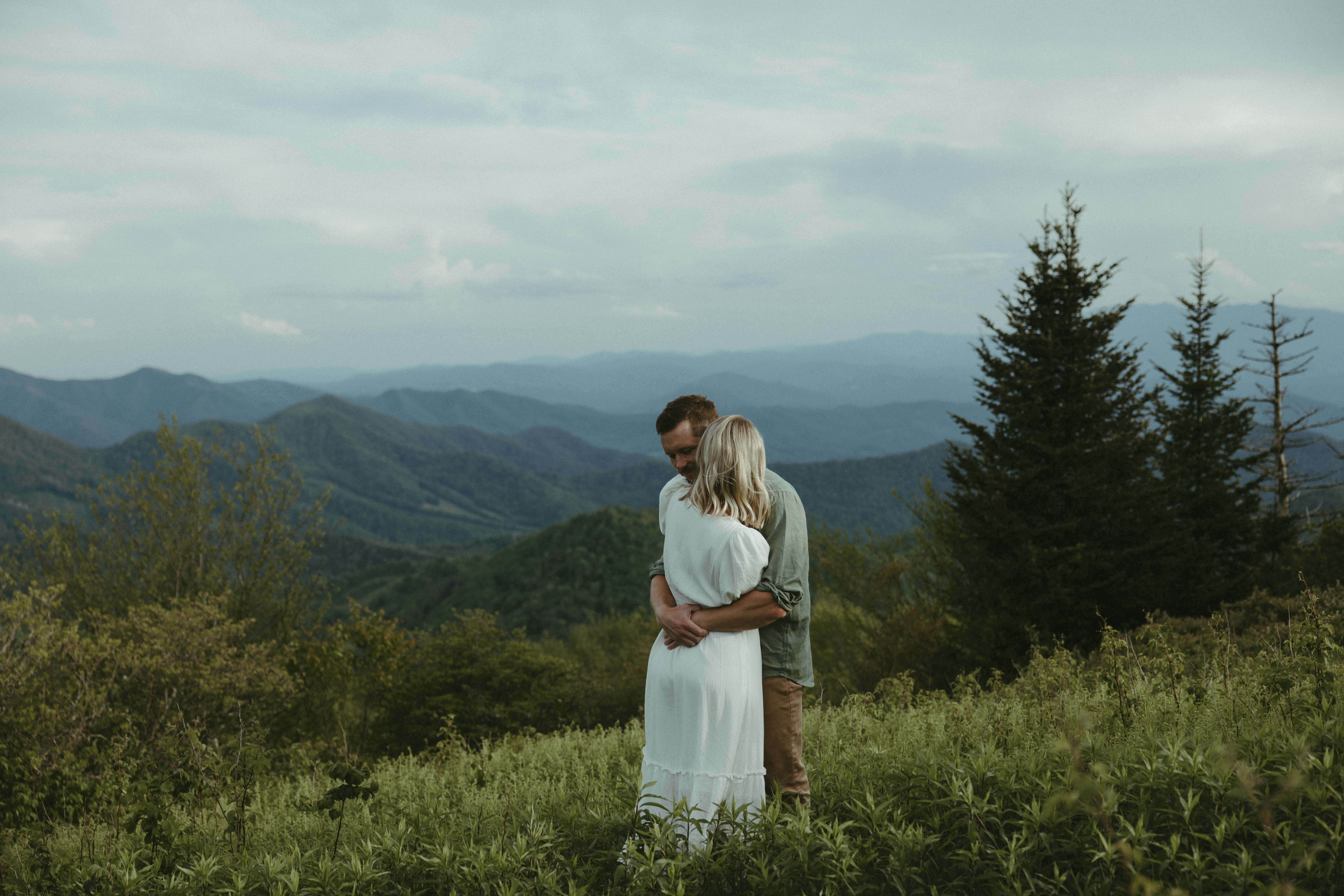 Roan Mountain Engagement Session, Engagement session near asheville nc, Asheville photographer