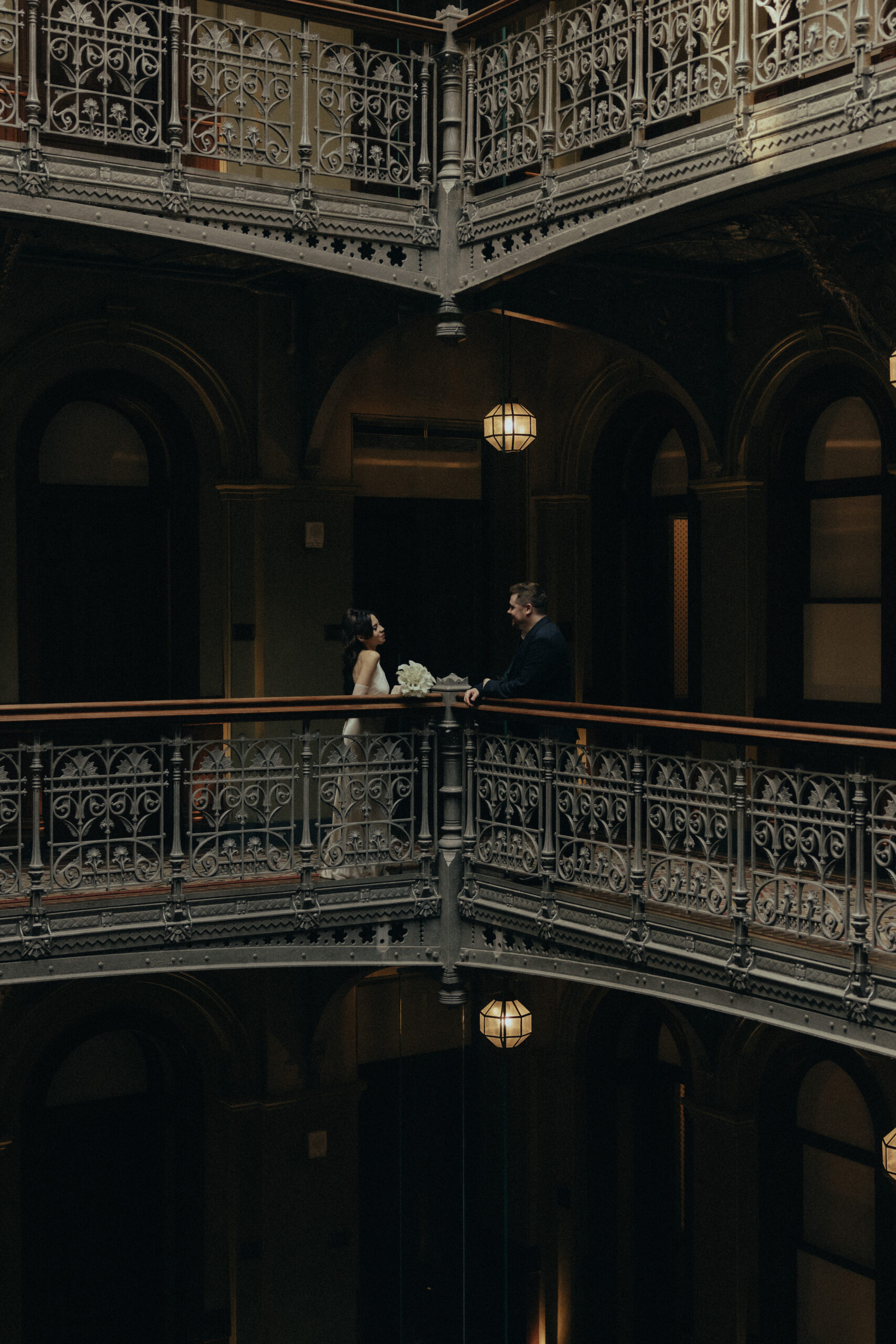 atrium at the beekman hotel nyc wedding photos