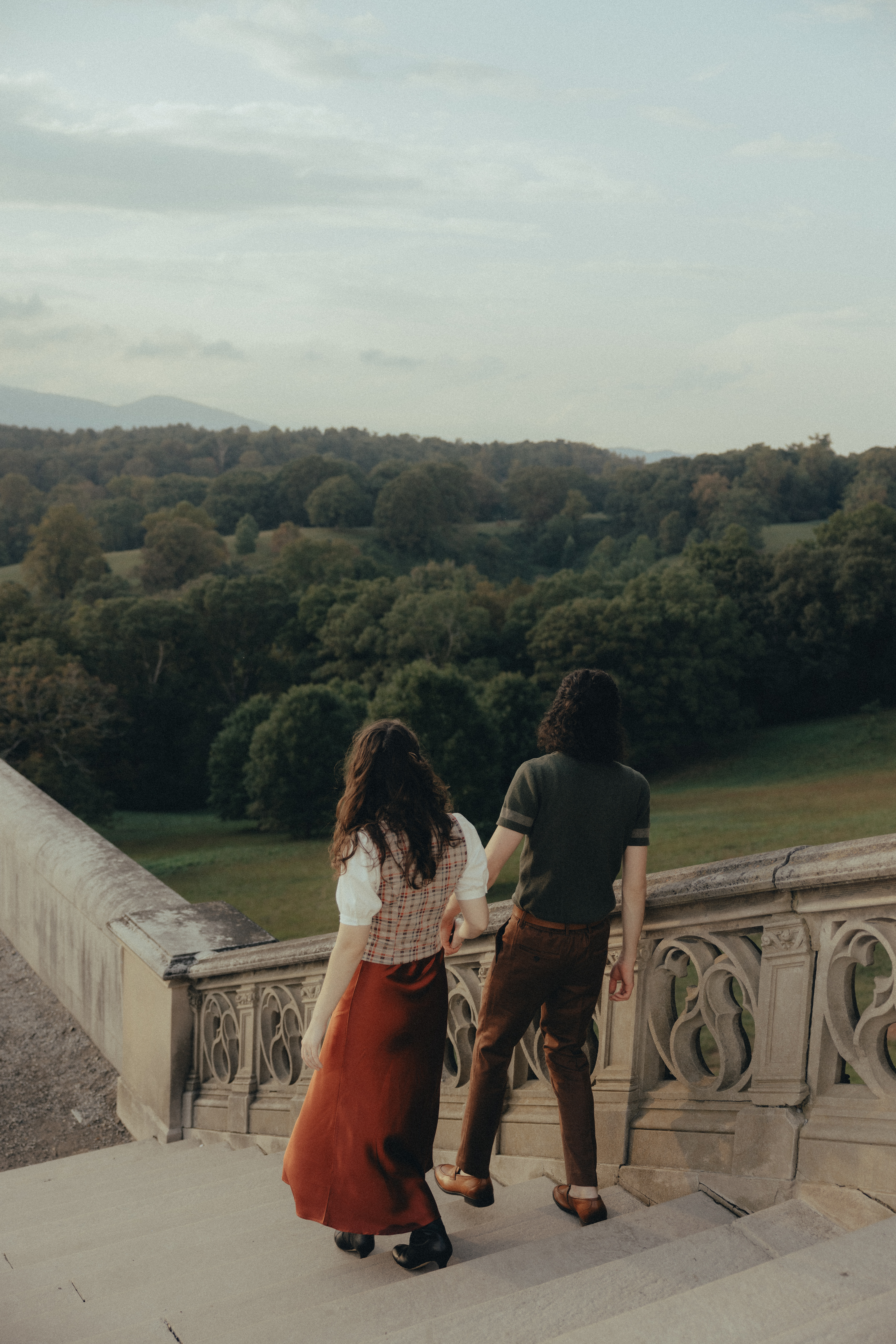 biltmore estate engagement photos 