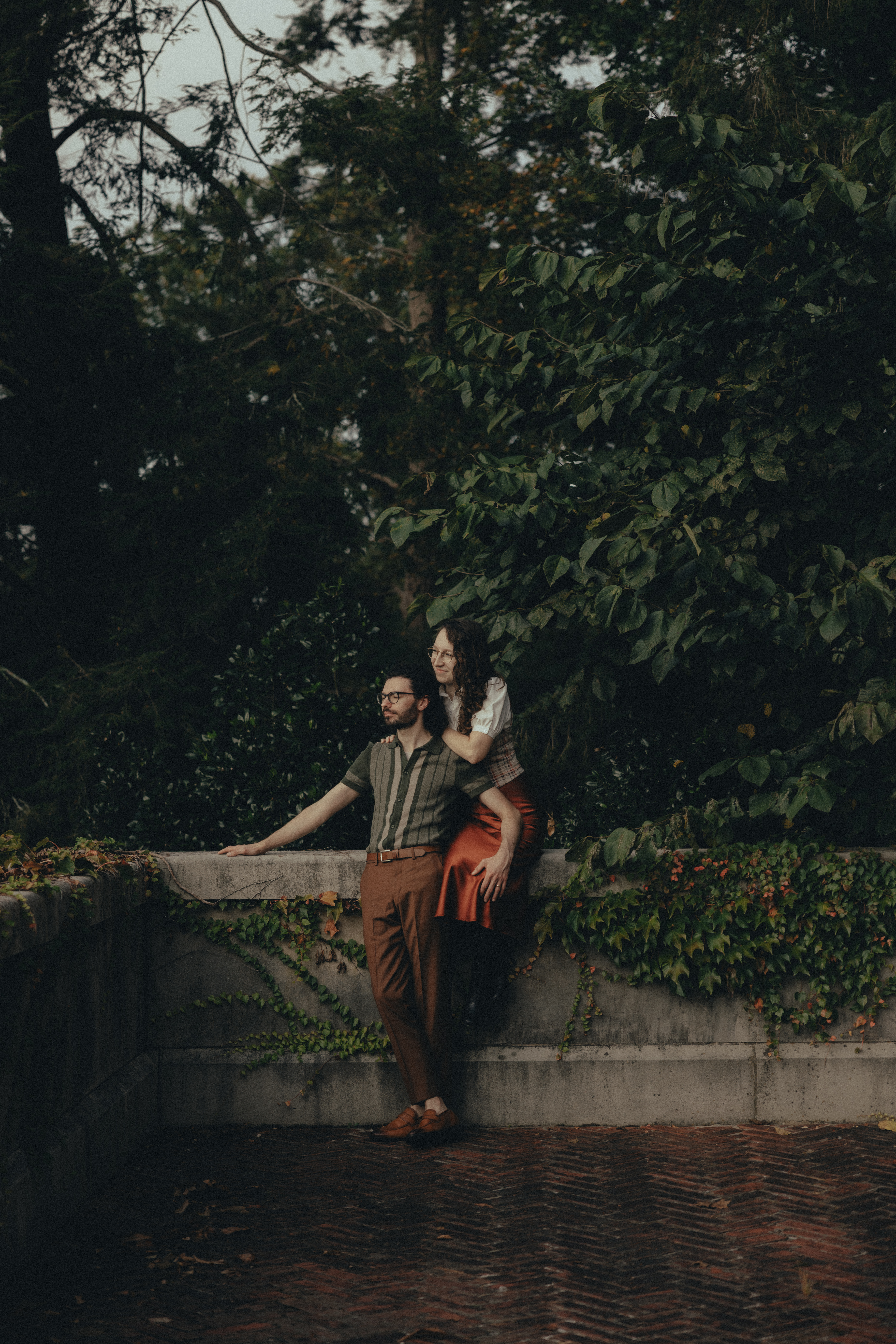 biltmore estate engagement photos 