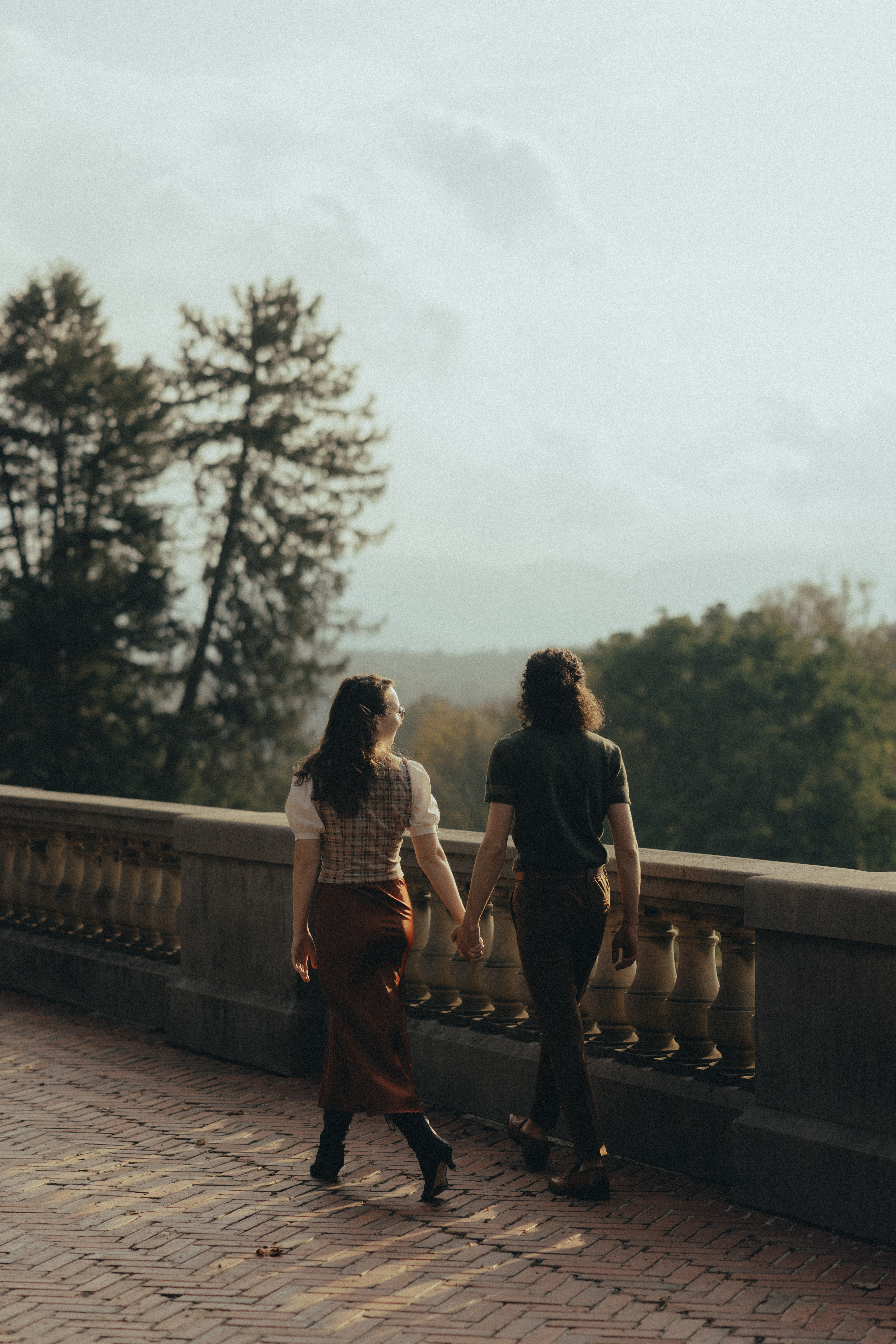 biltmore estate engagement photos 