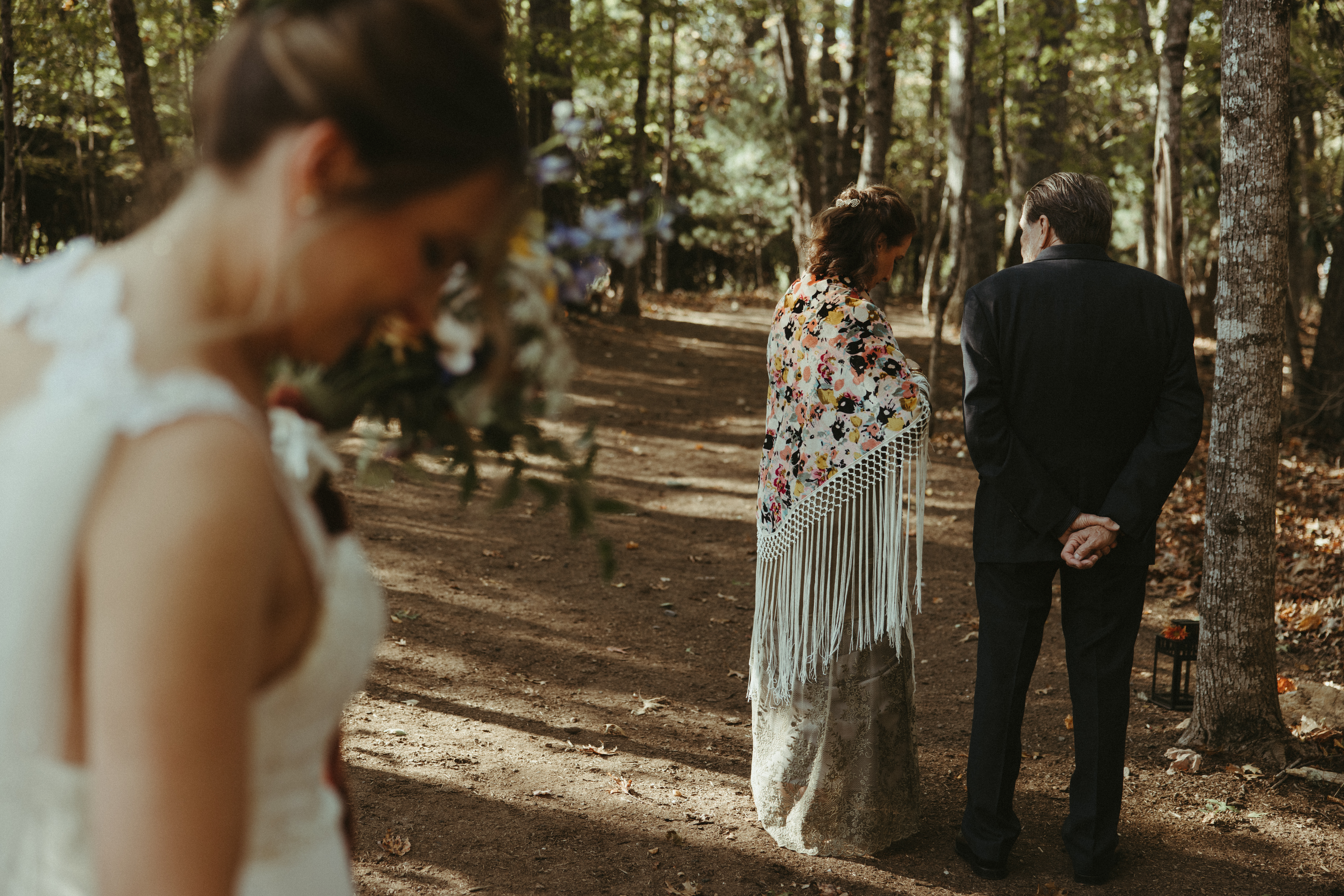 documentary wedding photos in NC at orion schoolhouse and chapel