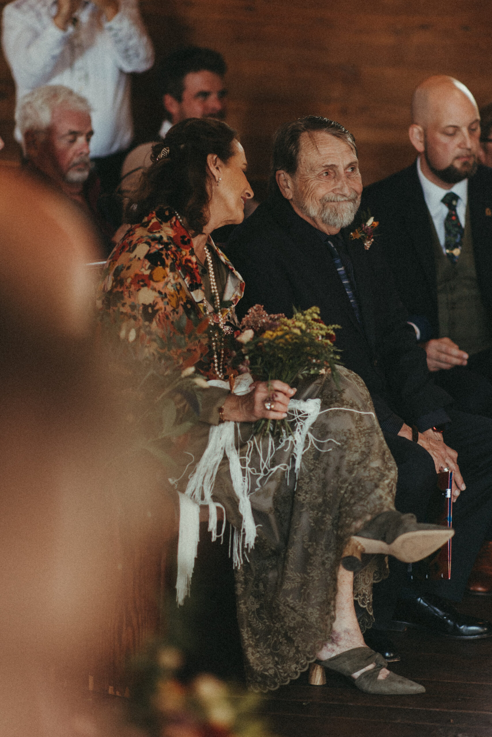 documentary wedding photos in NC at orion schoolhouse and chapel