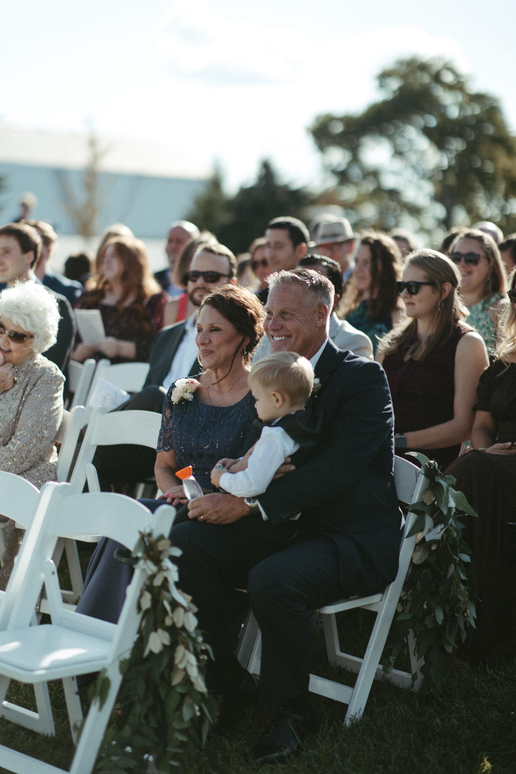 documentary wedding photos in NC at Overlook Barn Wedding Venue