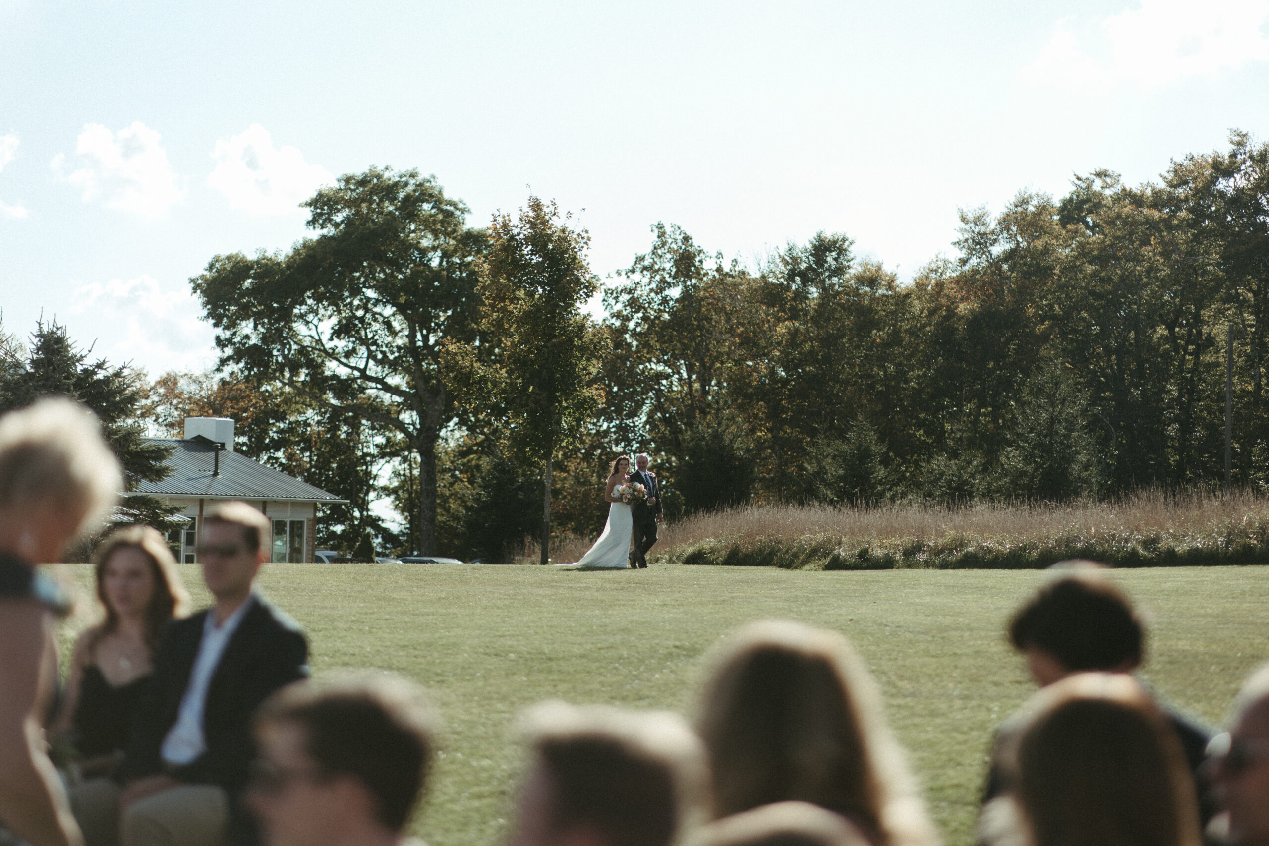 documentary wedding photos in NC at Overlook Barn Wedding Venue