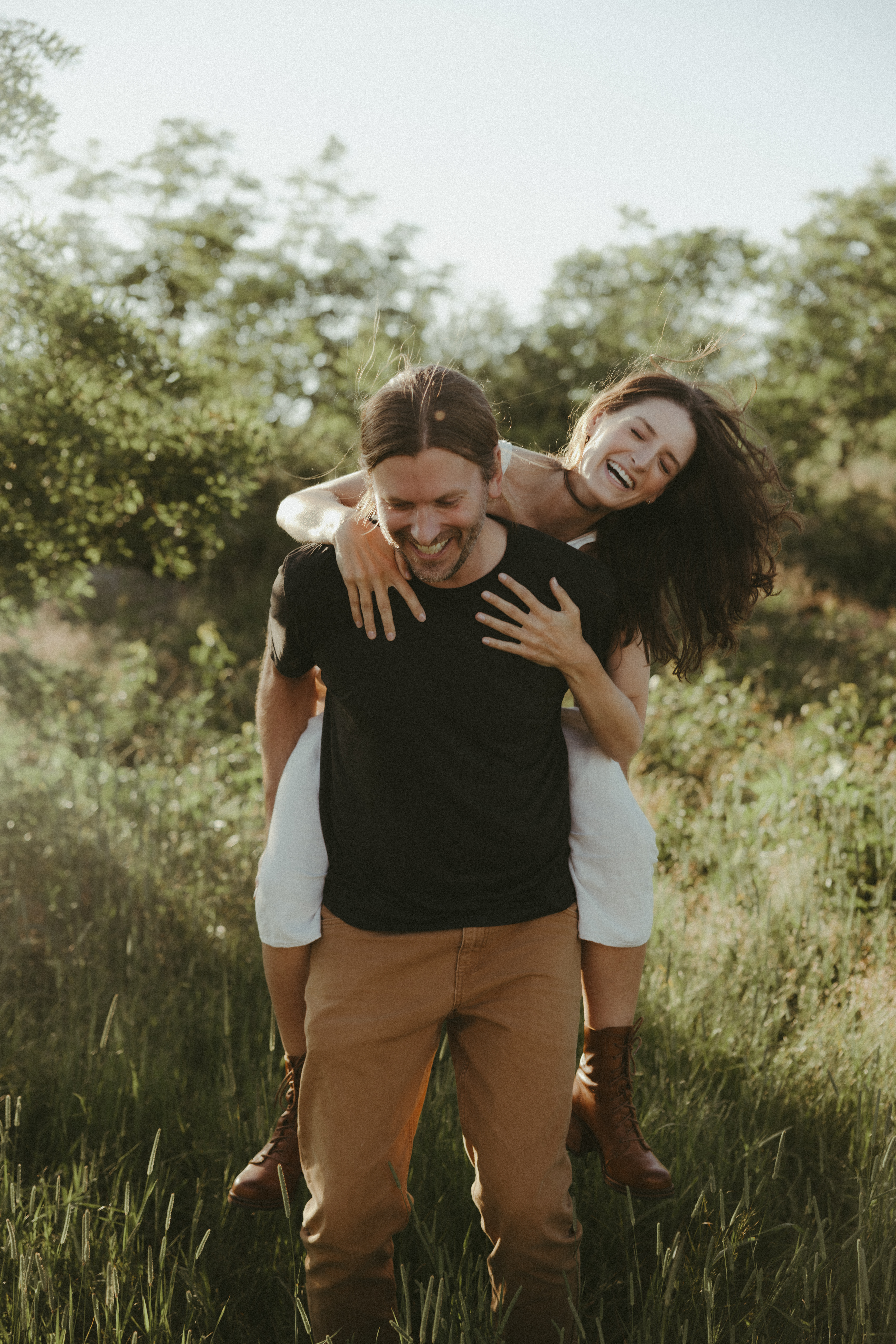 documentary candid engagement session, Asheville Engagement Photographer at Black Balsam Knob, mountain engagement photos