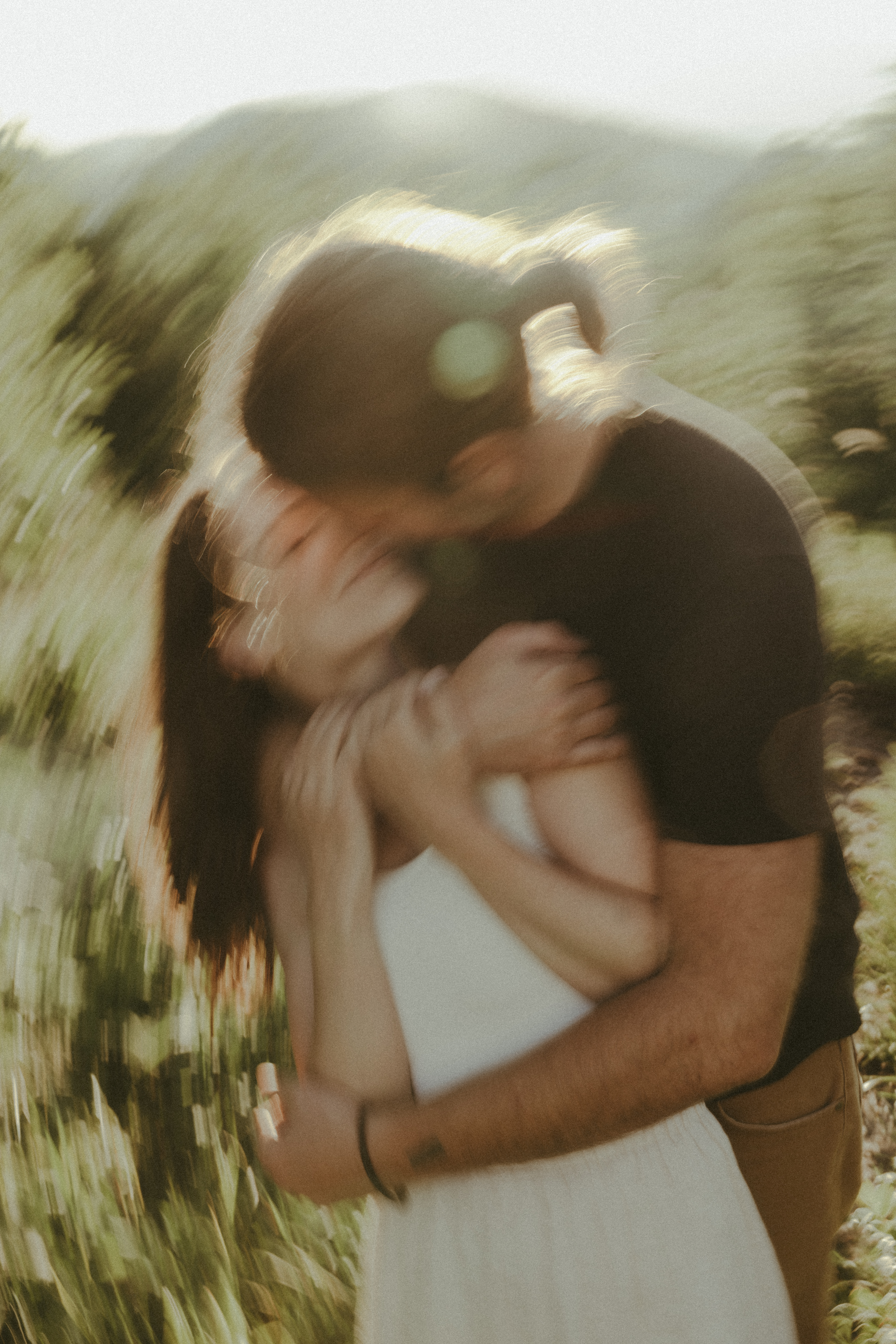 Asheville Engagement Photographer at Black Balsam Knob, mountain engagement photos