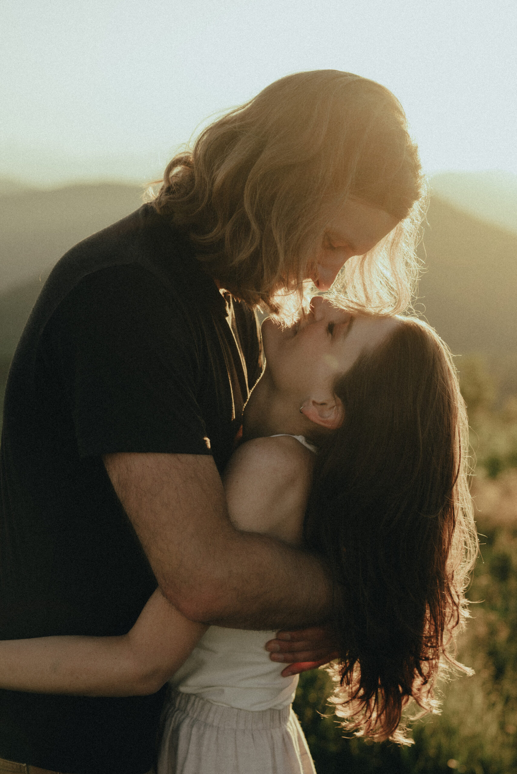 Asheville Engagement Photographer at Black Balsam Knob