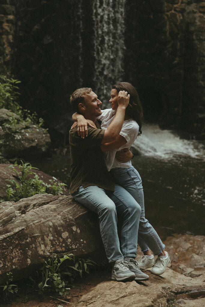biltmore estate engagement photos in asheville nc 