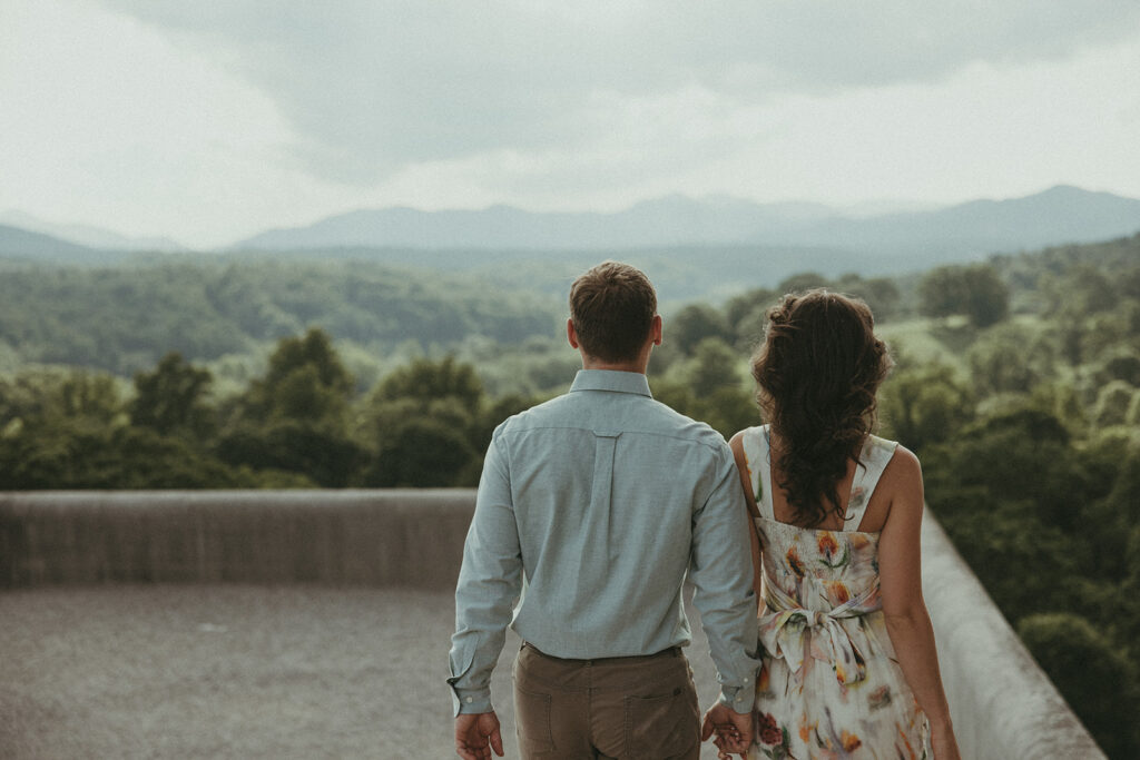 biltmore estate engagement photos in asheville nc 