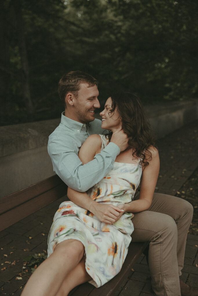 biltmore estate engagement photos in asheville nc 