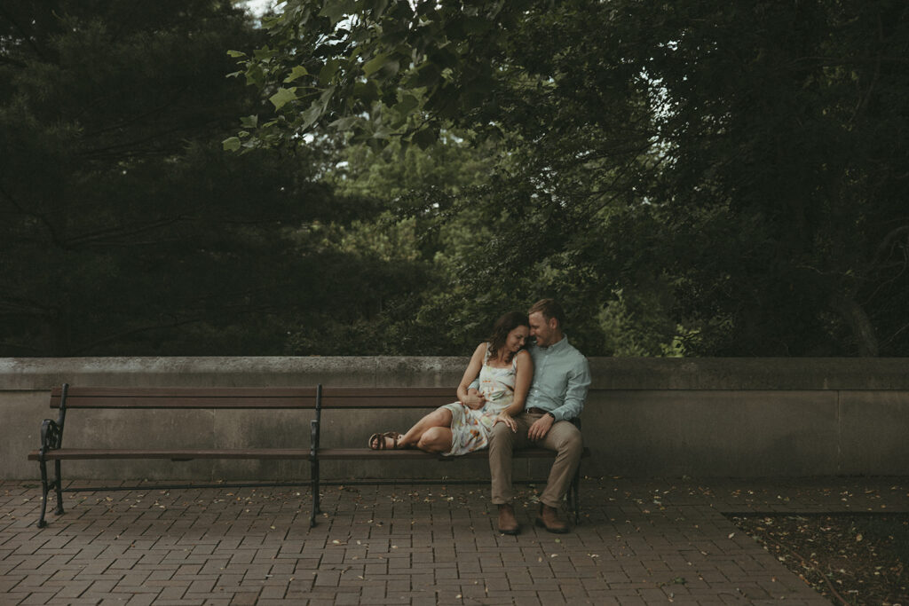 biltmore estate engagement photos in asheville nc 