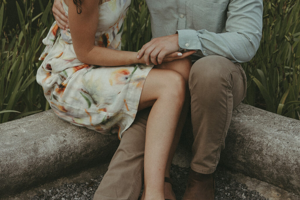 biltmore estate engagement photos in asheville nc 