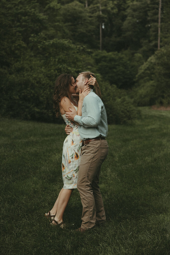 biltmore estate engagement photos in asheville nc 
