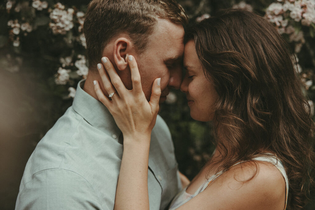 biltmore estate engagement photos in asheville nc 