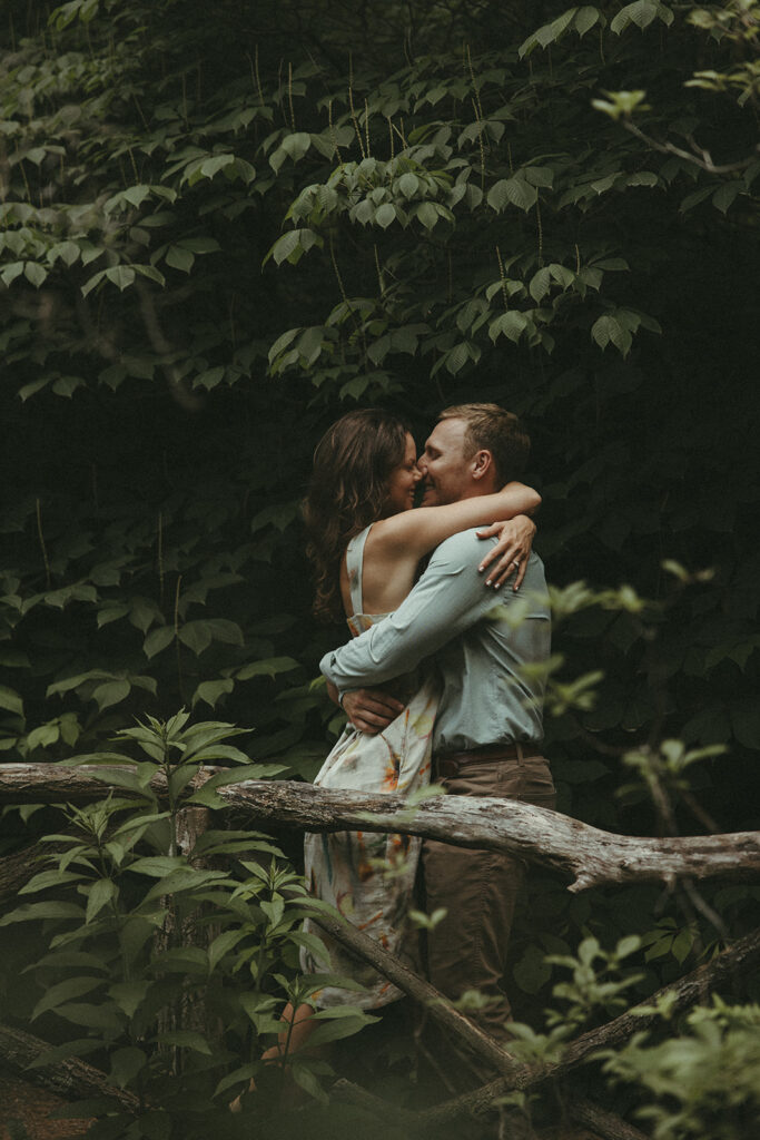 biltmore estate engagement photos in asheville nc 
