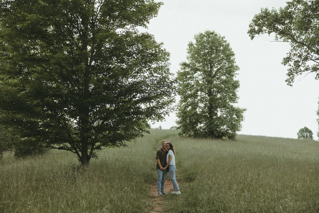 biltmore estate engagement photos in asheville nc 