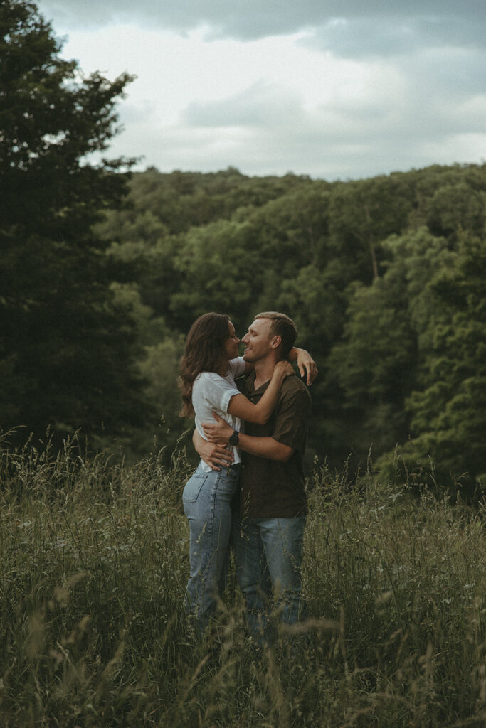 biltmore estate engagement photos in asheville nc 