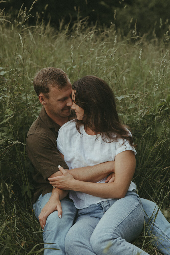 biltmore estate engagement photos in asheville nc 